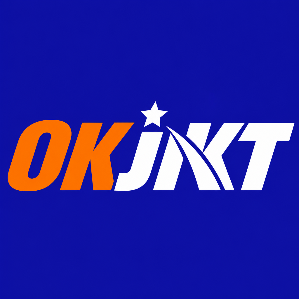 Tampilan antarmuka pengguna okjktff.com yang bersih dan terorganisir.